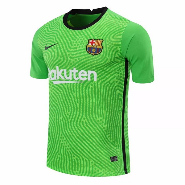 Camiseta Barcelona Portero 2020 2021 Verde